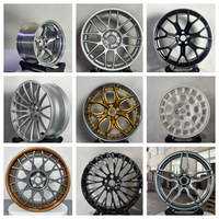 Nouvelles jantes de voiture de luxe en alliage d'aluminium forgé sur mesure, 18-24 pouces, 5x112/114.3/120 PCD, haute performance, pour différents modèles de véhicules