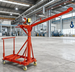 Polipasto Eléctrico Monofásico de 450 kg y 220 V con Manivela Manual de Emergencia, Mini Grúa de Elevación Portátil con Cable de Acero de 24 m - Product Image 4