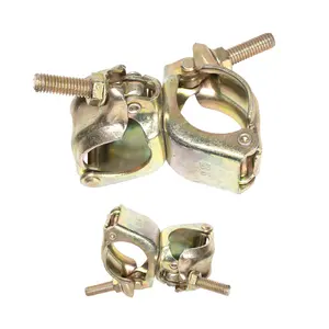 Hot Sales 48mm 48.3mm 60mm Scaffold Double Swivel Coupler Connector Scaffolding Putlog Joint Pin Couple