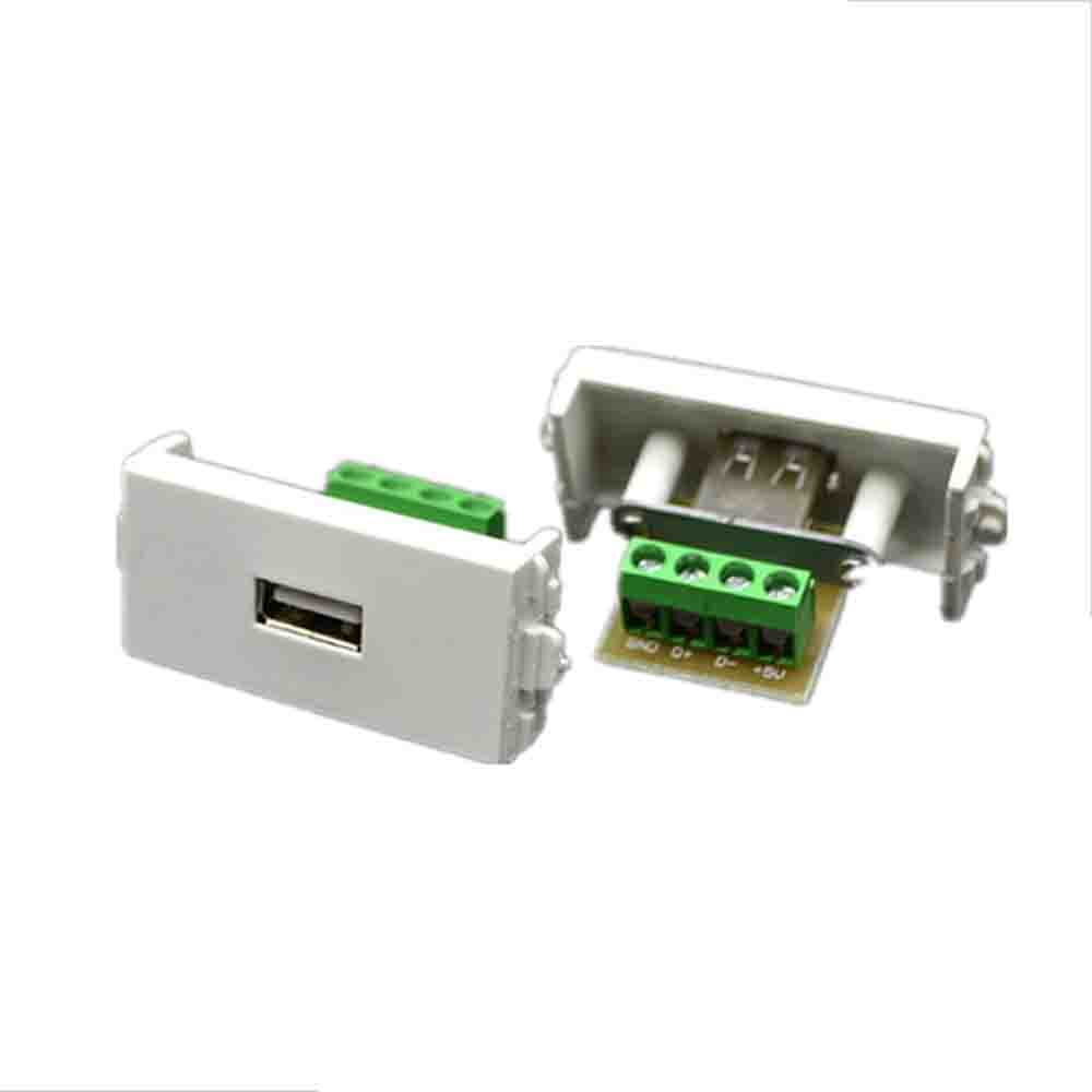 Бесплатный образец 48*24 мм USB/VGA/сеть Cat6 /AV/Телефонная настенная пластина гнездовая панель модуль Лицевая панель телекоммуникационные аксессуары