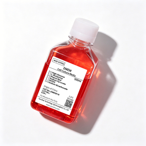 Réactifs de laboratoire ACE VITRO OEM DMEM à haute teneur en glucose avec Phénol Rouge sans L-Glutamine, HEPES, Pyruvate de sodium pour la culture cellulaire - Product Image 3
