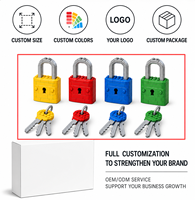Juegos de Bloques de Construcción de Plástico ABS al por Mayor, Candado y Llave, Ladrillos de Plástico, Colores Personalizados, Logotipo y Empaque para Tiendas Minoristas