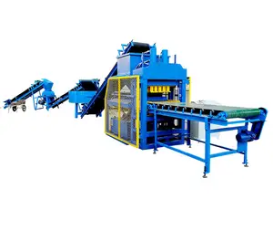 Industrial Equipment Kenya Soil Cement Interlocking Brick Making Machine HBY4-10 Reliable supplier over 34 years