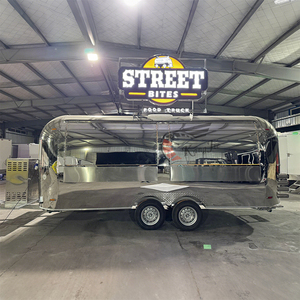 フルキッチン搭載 移動式キッチン フードトラック BBQ フードキャラバン トラック 総合的な厨房設備付き - Product Image 4