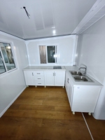Casa Contenedor Prefabricada Expandible Grande de 20 y 40 Pies, con 2, 3, 4 o 5 Dormitorios, en Venta, Casa Prefabricada Portátil Tipo Granny Flat