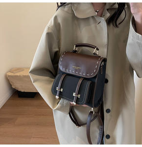 Vente en gros de sac d'étudiant de style rétro sac à dos de loisirs de poche version coréenne du cartable rétro pour filles dames - Product Image 3