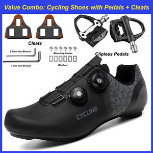 Chaussures de vélo de route et de montagne pour hommes, légères, respirantes, résistantes à l'usure, antidérapantes, personnalisées, vente chaude - Product Image 4