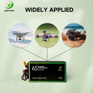 Venta de Fábrica: Batería de Estado Sólido de 8400mAh y 5500mAh 3S 4S 6S 12S para Drones, Paquete de Baterías Personalizado al por Mayor de 66000mAh 6S S - Product Image 5
