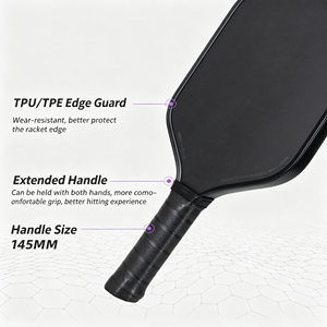 ไม้พายพิคเคิลบอล Elite T700 คาร์บอนไฟเบอร์ แกนหนา 16 มม. พื้นผิวแรงเสียดทานสูง ระดับมืออาชีพ สำหรับการแข่งขัน - Product Image 2