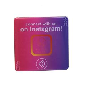 Etiqueta NFC Multifuncional de Acrílico para Mesa, para Hoteles, con Menú de Pago por Contacto y Registro de Reseñas, Chip 1k para Reseñas y Pagos - Product Image 4