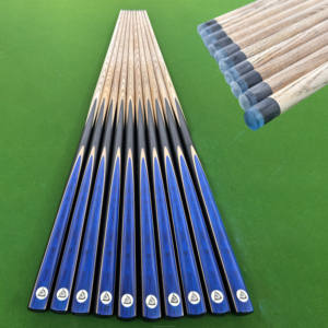 Una pieza de estilo, accesorios de madera de fresno de alta calidad, taco de <span class=keywords><strong>billar</strong></span>, Taco de <span class=keywords><strong>billar</strong></span> y taco de <span class=keywords><strong>billar</strong></span>, punta de 13mm, 147cm de longitud, 57,9 pulgadas - Product Image 1