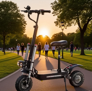 Monopattino Elettrico Pieghevole Ilektrika con Velocità Massima di 70 km/h Batteria da 1080Wh - Compatibile con Motore Gy6 - Product Image 1