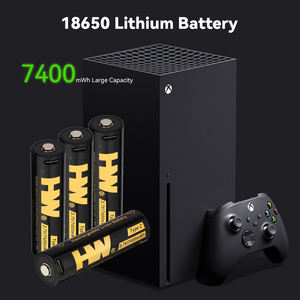 2 Stuks Pak 18650 3.7V 7400mwh Oplaadbare Batterijen Met Usb C Oplader 1000 Cycli Li-Ion Batterij Meerdere Bescherming - Product Image 5