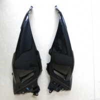 Kit carrosserie moto de course en plastique ABS noir pour T-Max Tmax530 2013 2014