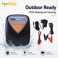 HPSFENCE OEM ODM HPS200N Électrificateur de clôture électrique 2J 12V IPX6 Kit chargeur de clôture pour système de clôture de pâturages et de fermes