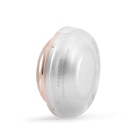 Les conteneurs cosmétiques de luxe uniques acryliques de crème de visage de forme d'oeuf cogne 50ml