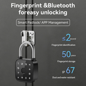 Cerradura Inteligente con Huella Dactilar Única y Más Vendida, con Almacenamiento en la Nube para Puerta de Madera, Compatible con la Aplicación Tuya, Aleación de Aluminio - Product Image 4