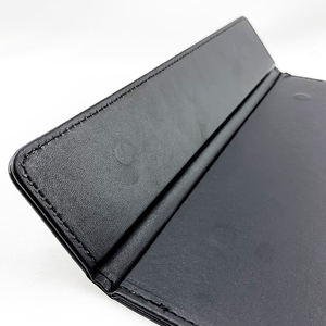 Small MOQ Black Pu Portable Menu <b>Board</b> Single Page Hotel Menu Holders with Magnet Pen Holder Menus for Restaurant - Product Image 6