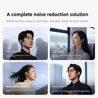 Écouteurs intra-auriculaires ANKER Liberty 5 à réduction de bruit de 3e génération, suppression du bruit vocal humain, sans fil pour casques audio