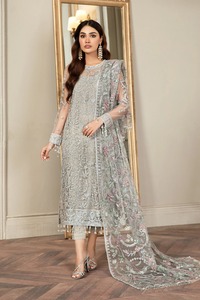 Salwar Kameez de Chifón sin Costuras Estilo Pakistaní e Indio para Mujer – Bordado Personalizado, Ligero, Cómodo, de Secado Rápido - Product Image 2