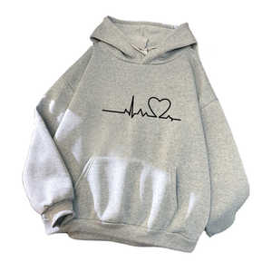 <span class=keywords><strong>Felpa</strong></span> con Cappuccio da <span class=keywords><strong>Donna</strong></span> alla <span class=keywords><strong>Moda</strong></span>, Casual, a Maniche Lunghe, Abbigliamento Streetwear, Pullover Sportivo - Product Image 5