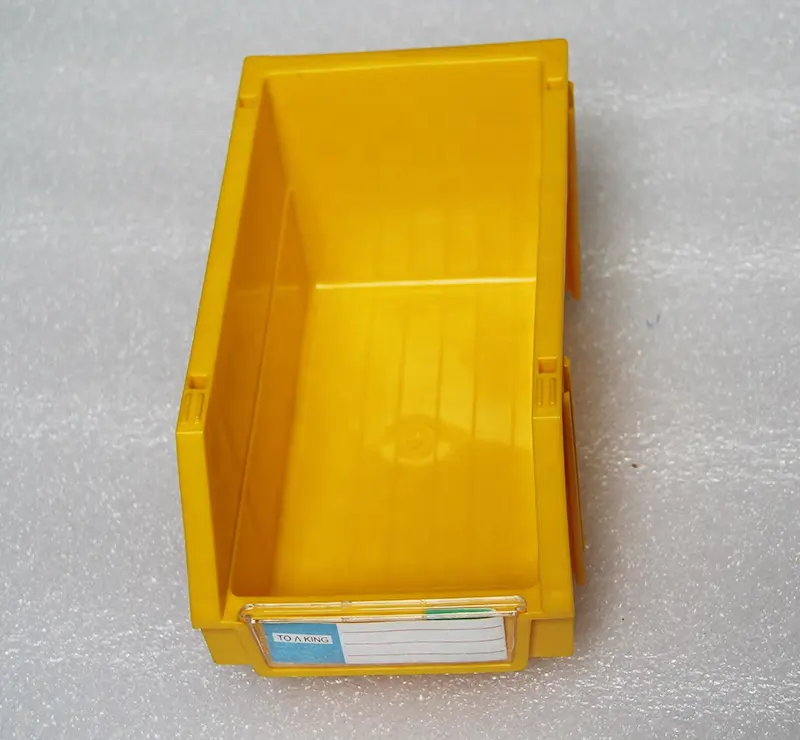 Boîte inclinée en plastique 50 pièces, étagère de rangement classification boîte à outils