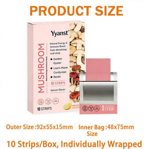 Suplemento Dietético Vegano de Hongos Reishi Orgánicos de Disolución Rápida para Apoyo Inmunológico y Energía Natural para Adultos, OEM/ODM, Empaque Personalizado - Product Image 6