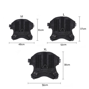 大型犬用の頑丈なハウンドドッグハーネス調整可能な犬の安全ベスト戦術ハーネス - Product Image 6