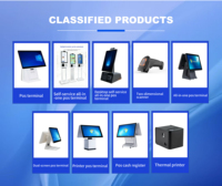 Sistema POS de Punto de Venta con Pantalla Táctil para Tiendas de Ropa, Sistema POS Todo en Uno, Terminal POS