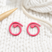 20 marqueurs de mailles circulaires en métal à verrouillage, breloques pour planificateur, accessoires de tricot et de crochet DIY