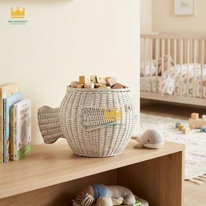 Cesta de ratán para pescado de alta calidad, tejida a mano, de Vietnam, ideal para el suelo - ¡Gran oferta! - Product Image 5