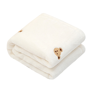 Couverture respirante en flanelle pour nouveau-né, toutes saisons, couette climatisée, couverture de sieste pour la maternelle <span class=keywords><strong>avec</strong></span> broderie - Product Image 4