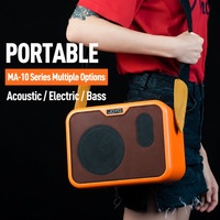 Amplificateur de guitare miniature JOYO série MA-10 10W avec haut-parleur de 5 pouces pour guitare électrique, basse et guitare acoustique MA-10E MA-10B MA-10A