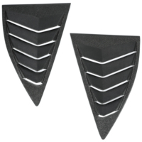 Couvercle de persiennes de fenêtre arrière et latérale pour 10-15 2011 2012 2013 2014 Chevy Camaro