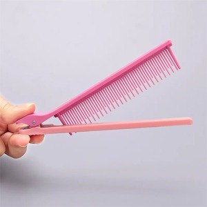 Peine Profesional Multifuncional para Peluquería, Peine de Corte de Cabello para Salón, Peines con Pinza de Cola de Rata, Peine Divisor - Product Image 2