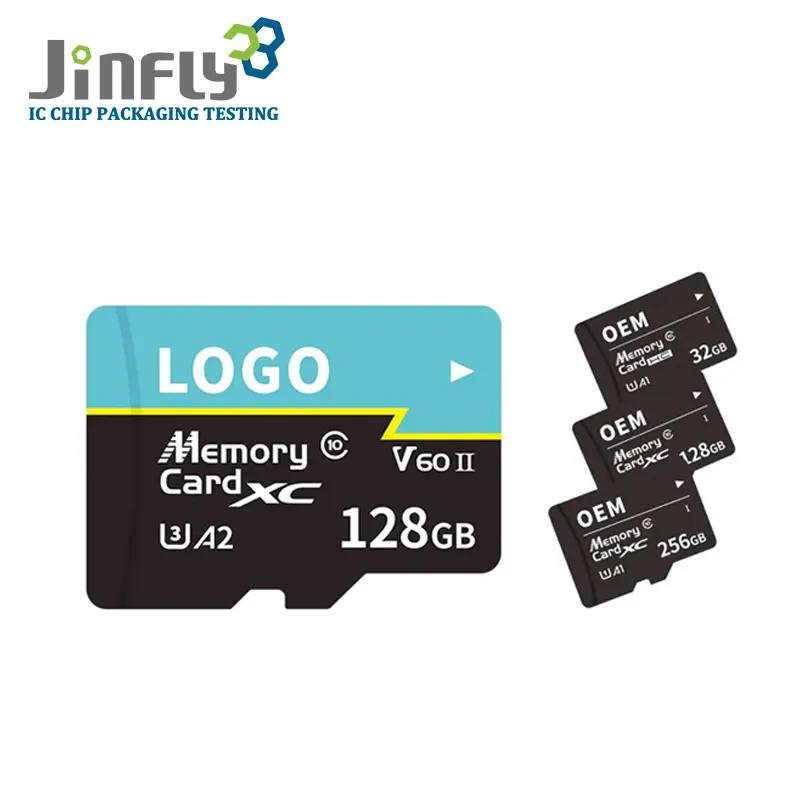 फैक्टरी सस्ते दाम सीई ROHS एफसीसी UKCA 128M/256M/512M/1G/2G/4G/8G/16G/32G/64G एसडी मेमोरी कार्ड