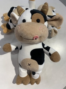 Songshan Toys logo personnalisé mignon Kawaii enfants en peluche <span class=keywords><strong>vache</strong></span> 30cm Animal en peluche en peluche avec Sublimation T-shirt cadeau pour les enfants - Product Image 6