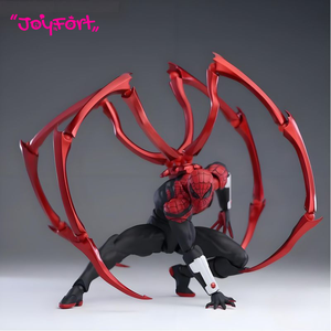 Nouvelle <span class=keywords><strong>figurine</strong></span> d'action en PVC Spider-Man MessToys, thème militaire, noir et rouge, personnage <span class=keywords><strong>de</strong></span> <span class=keywords><strong>super</strong></span>-héros, jouet décoratif - Product Image 1