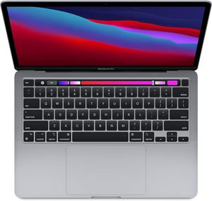 2020 Pro พร้อมชิป M1 (หน้าจอ 13.3 นิ้ว แรม 16GB ความจุ 256GB SSD) (คีย์บอร์ดภาษาอังกฤษแบบ QWERTY) สีเทาสเปซเกรย์ สำหรับระบบปฏิบัติการ <span class=keywords><strong>OS</strong></span> - Product Image 3