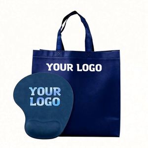 Tapis de souris carré vierge personnalisé pour la promotion, avec repose-poignet, sublimation du logo, vente en gros - Product Image 1