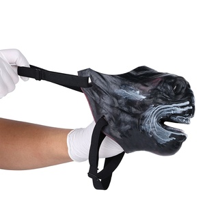 Máscara de silicona con forma de monstruo para principiantes, media máscara de caballo, juguetes sexuales BDSM para adultos, privación sensorial, 18+, potenciador de kink - Product Image 2