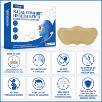Patchs Nasaux Herbalisés en Gros pour le Soulagement des Maux de Nez, Certifiés ISO, 10 Patchs/Boîte, Durée de Vie de 2 Ans, pour Nez Bouché et Sécheresse Nasale
