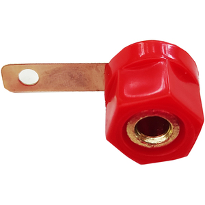 ขั้วต่อสายไฟแบบกล้วยสีแดง ขนาด 6 มม. สำหรับงานเดินสายไฟฟ้า - Product Image 1