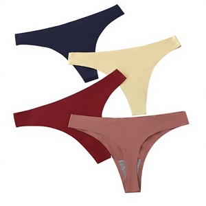 Slip a <span class=keywords><strong>vita</strong></span> <span class=keywords><strong>bassa</strong></span> in seta ghiaccio per donna, stile europeo e americano, sexy, modello T, produzione ODM - Product Image 1