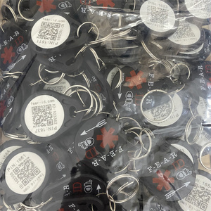 พวงกุญแจกันน้ำแท็กขนาดเล็ก NFC NTAG213พร้อมการควบคุมการเข้าถึงสำหรับการใช้งานทางธุรกิจ - Product Image 2