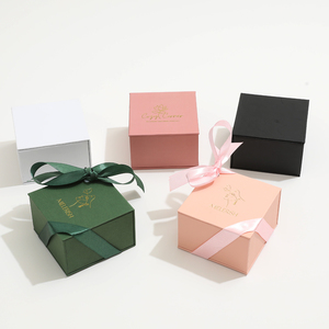 Luxury Mirror Jewelry <b>Box</b> Set with Paper Bag for Necklace Ring Packaging and Boutique <b>Gift</b> Presentation - Product Image 4