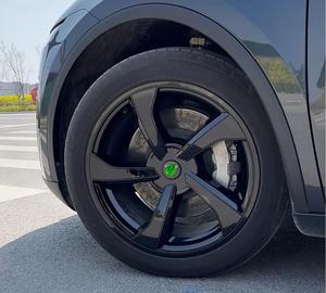 Couvercle de jante complet de haute qualité 19 pouces 4 pièces roues en matériau ABS sportif multicolore enjoliveurs couverts pour Tesla modèle Y Juniper 2025 - Product Image 1
