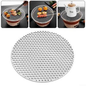 Tùy Chỉnh Đục Thép Không Gỉ Dây Lưới Thực Tế Thịt Nướng Nướng Grate Mat Thịt Nướng Dây Lưới <span class=keywords><strong>Net</strong></span> - Product Image 4