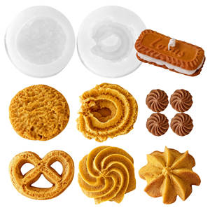 DIY moldes para galletas pastel <span class=keywords><strong>Chocolate</strong></span> vela molde hecho a mano jabón vela molde Fondant pastel herramientas para hornear - Product Image 1
