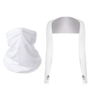 Outdoor Sun Protection Neck Warmer Ice Silk Unisex UPF 50 Anti Uv Cycling Mask Summer Fishing Hiking Headscarf - Product Image 3